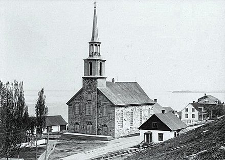 Église de Notre-Dame-du-Portage vers 1915