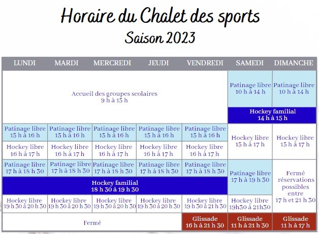 Horaire CDS