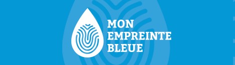 Logo empreinte bleue