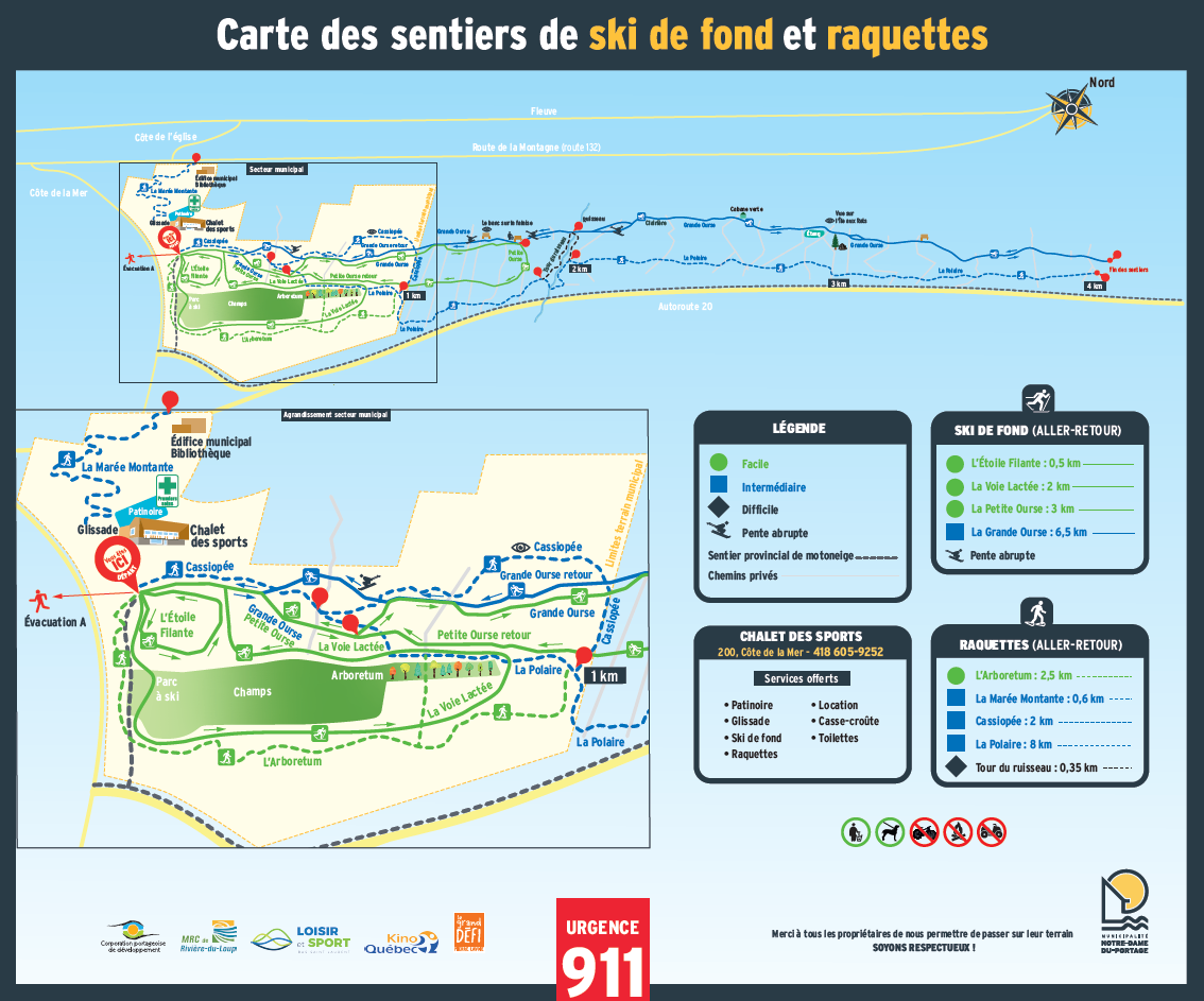 carte sentiers image web