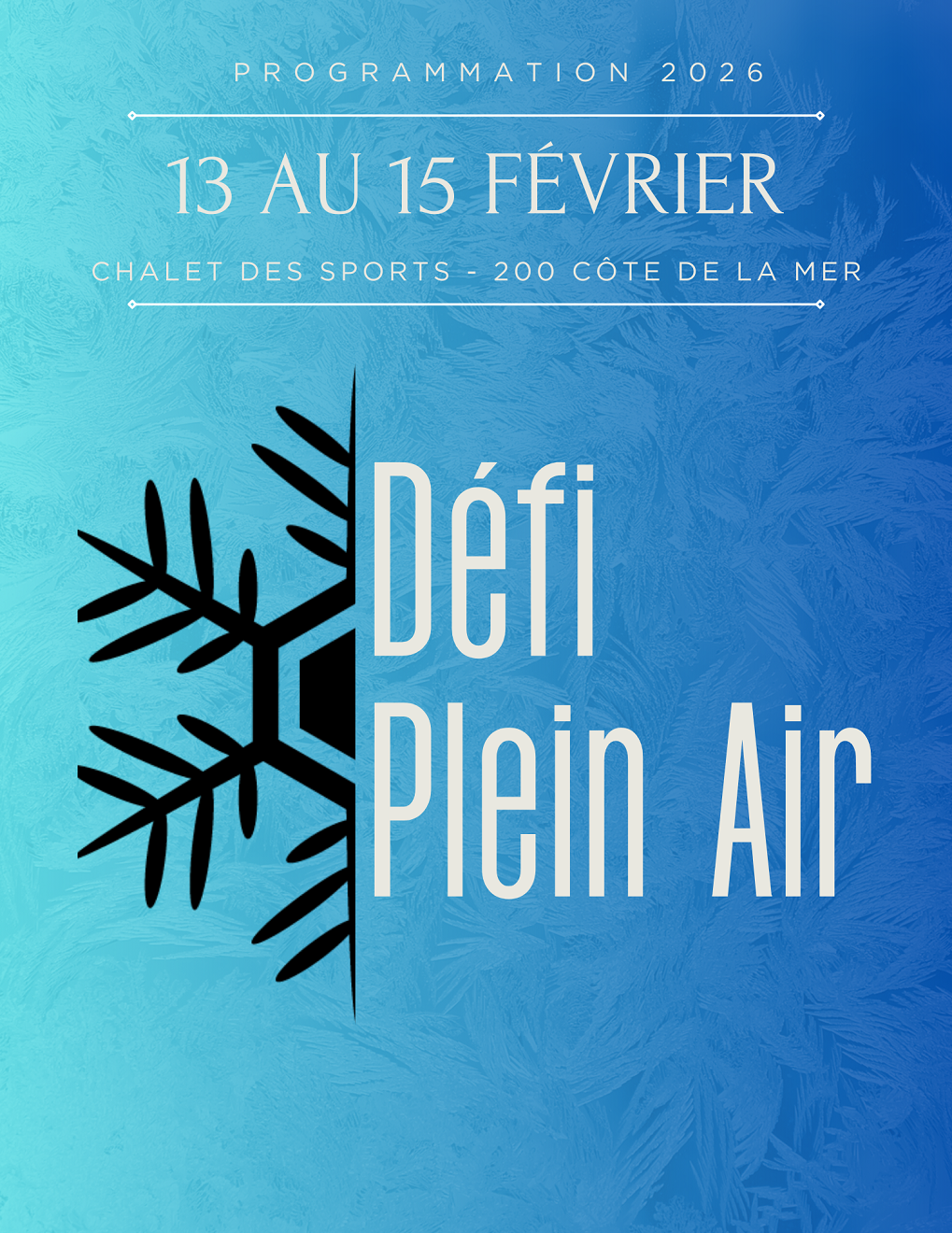 Couverture prog. Défi Plein Air