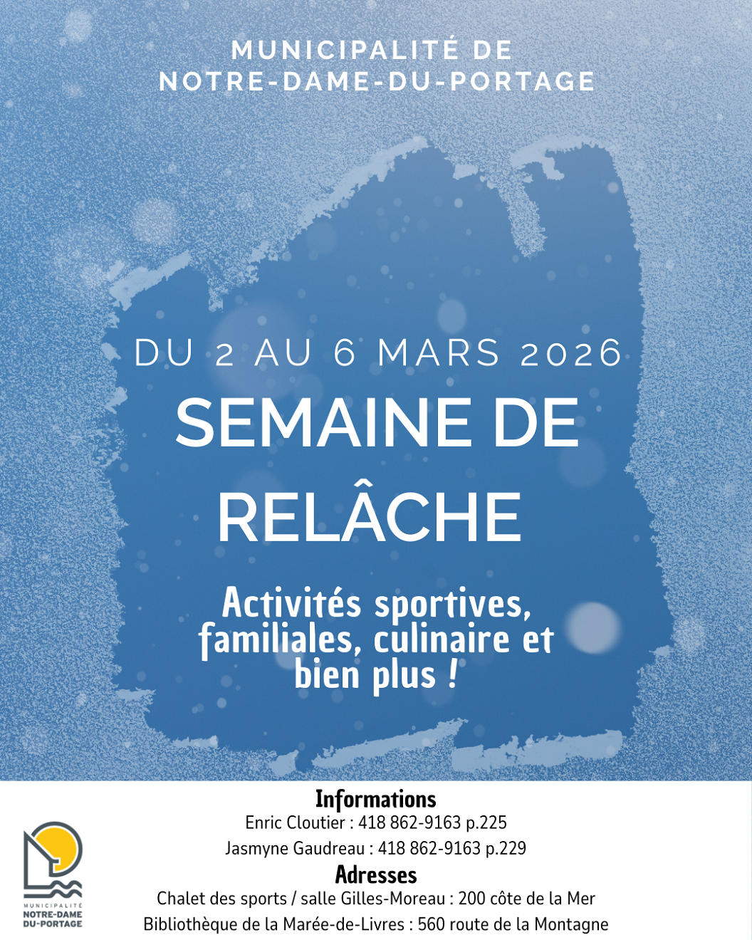 Programmation Relâche 2026 cover